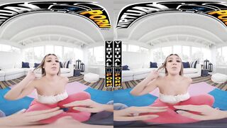 VIRTUAL PORN - Your StepSister Violet Gems Is A Yoga Slut And Now You Can Fuck Her