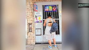 Post-lecture &mdash;  I headed to the store &mdash;  but a stranger offered to take me for a tuition favor