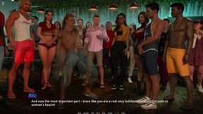 Dominos Beach 22 - Nikki Invites John to Her Midnight Party After His Lifeguard Tryout Victory