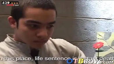 Prison Guard's Pet Twinks - Anal Training For New Prisioner