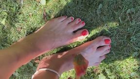 Popsicle feet play