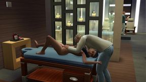 massagem termina em sexo. the sims 4