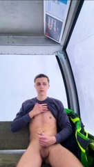 Ski lift jerk off