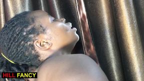 Ebony Lesbians Hot Dildo Sex