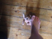 tiny plush squishin clip