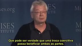 Hans-Hermann Hoppe arrega&ccedil_a economistas mainstream com uma argumenta&ccedil_&atilde_o grande e dura