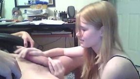 My horny girlfriend desperately needs a good facial