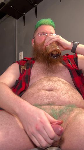 watching some porn and jacking my cock