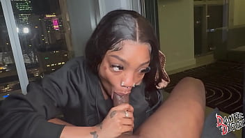 BUBBLE BOOTY BADDIE MYSTIKAL MENACE RIDES &amp_ CREAMS ON A BBC ON A HIGHRISE BALCONY