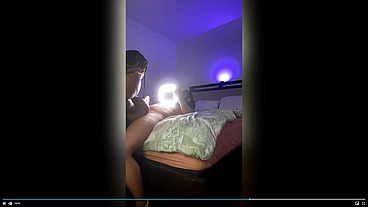 Babyface BBW Newbie Gets Her HUGE natural tits fucked (BTS)