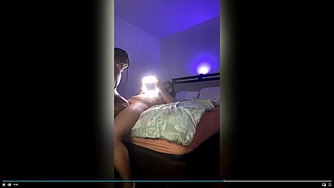 Babyface BBW Newbie Gets Her HUGE natural tits fucked (BTS)