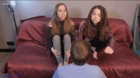 0023RB Bonus clip 40 We laughed and kept spitting, kicking him in the face and shoving our feet down his throat We spit on him again and again 1080HD
