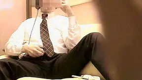 Japanese Gay Man Tempted – Jerking Off His Thick Hard Phallus