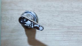 TITS IN SOAP!! MASTURBATING HER WITH WET LITTLE FINGERS