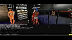 Lana DMV Seduces in 3D Anime Game for Hot IMVU Porn Action