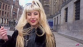 Real Dutch Gal Kitana Coarse Anal Screw At Street Pickup Casting