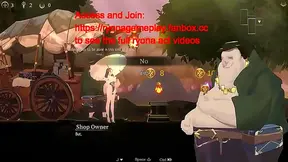 Fat Man Dominates in ThornsIn Ryona Game for Extreme Hentai Pleasure Fun