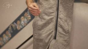 Kuwaiti Big Dick Fully Naked Masturbates in Hotel Hallway - Risky Almost Got Caught