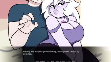 Cartoon Parody Game Stepmom Chokes Gushing Stepsis