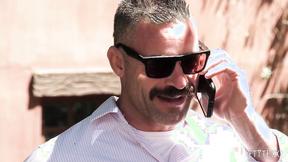 ”Keira Croft rides Charles Dera's shaft like a pony”