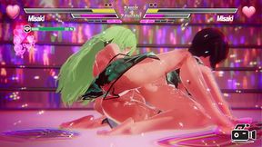 Lesbian battle 12
