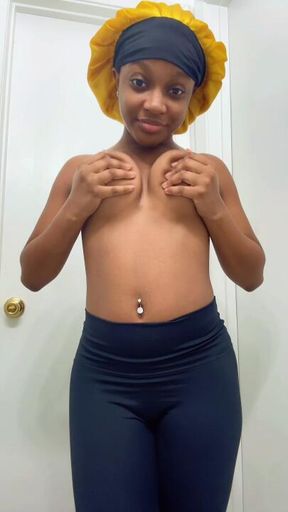 Hey daddy watch me get undressed