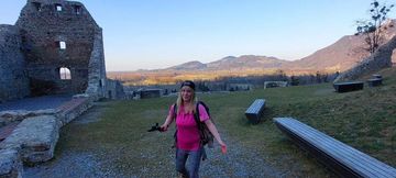 Amateur wife deepthroats and gets fucked in a castle