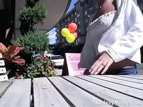 Petite blonde gets her tiny pussy pounded