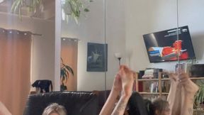 Cumsi 6: Lily K Spreads It Wide With Toys