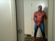 spider quick stroke at hotel elevators