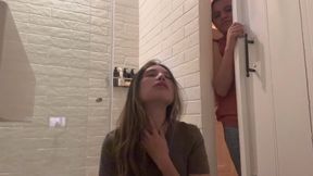 Playing at becoming a lesbian with my best friend's friend