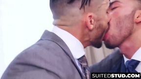Pol Prince and Rafael Ferreira kiss then pound ass
