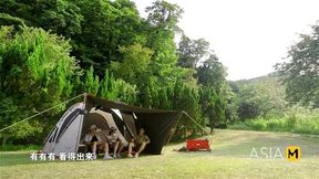 Trailer First Time Special Camping EP3 Qing Jiao MTVQ19 Best Original Asia Porn Video