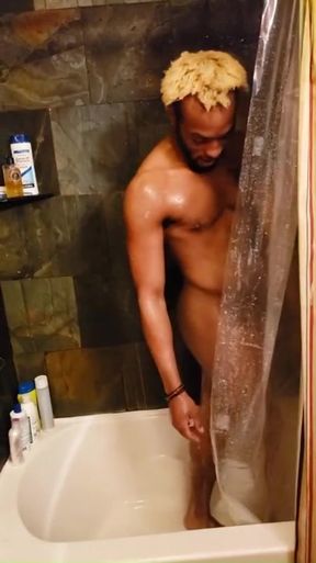 Caught in the Shower!