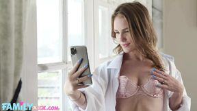 Natalie Selfies for Step Daddy