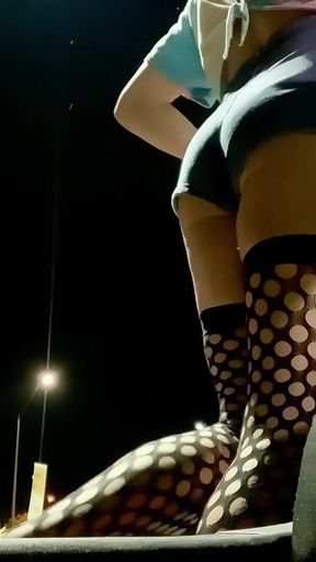 Truck Stop Stockings Slut Sissy
