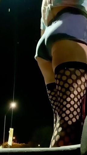 Truck Stop Stockings Slut Sissy