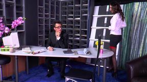 Secretary Slut - Horny Office Assistant Gets Fucked Raw on the Desk!