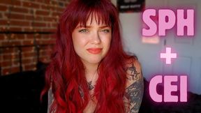 Cum Eating Loser - SPH & CEI - Ginger Rae - femdom pov - humiliation - beta - submissive