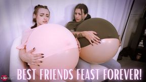 Best Friends Feast Forever! Ft Mia Hope And Rae - HD MP4 1080p Format