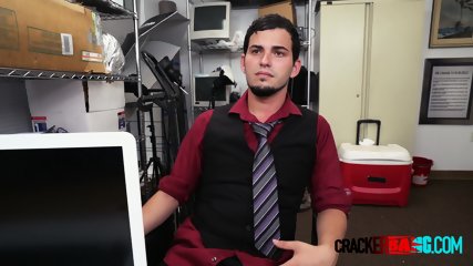 Latino cracker is subdued into taking directors cock for fast cash