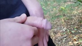 Pissing Outdoors with my Big Dirty Dick