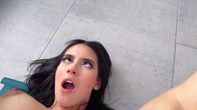 Working Out with My Sexy Pregnant Friend