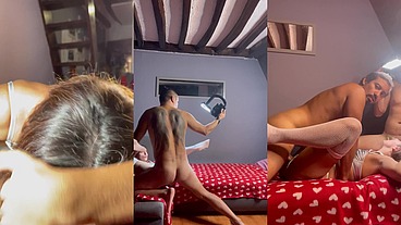 @JOYKARENOFF demolished by two Bigcocks. Extreme Anal & Double penetration