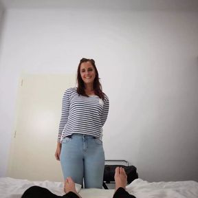 POV horny Ellisabeth needs my cock and cum