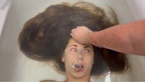Underwater Breath Holding Lesson with Nastya (custom video)