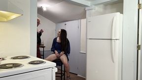roommate feminized and in chastity for first time for girls night out