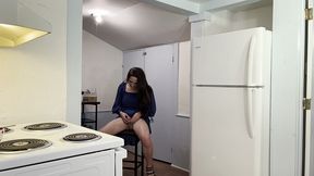 roommate feminized and in chastity for first time for girls night out
