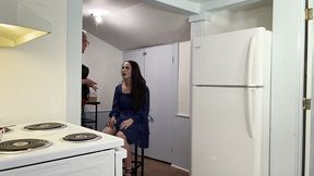 roommate feminized and in chastity for first time for girls night out