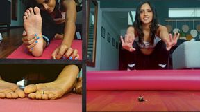 Overcoming Tiny Obstacles in Yoga Practice - Giantess Enola (720HD)